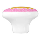 Lion Glitter Keramische Knop (Zijkant)