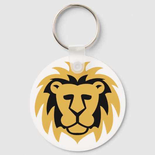 Lion Gold Sleutelhanger (Voorkant)