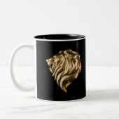 Lion Gold Tweekleurige Koffiemok (Links)