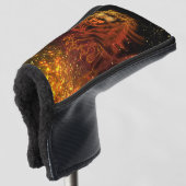 Lion Golfheadcover (3/4 voorkant)