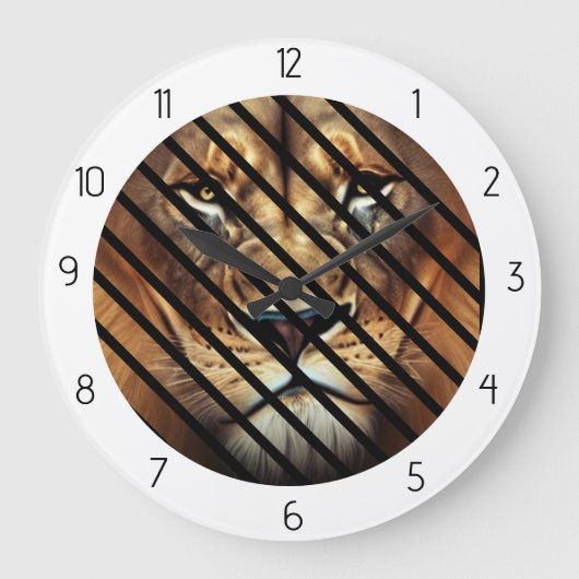 LION GROTE KLOK (Voorkant)