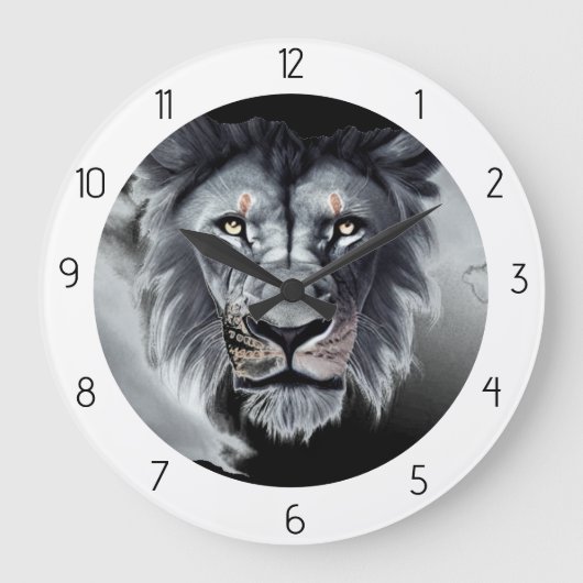 LION GROTE KLOK (Voorkant)