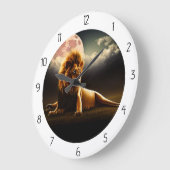 LION GROTE KLOK (Hoek)