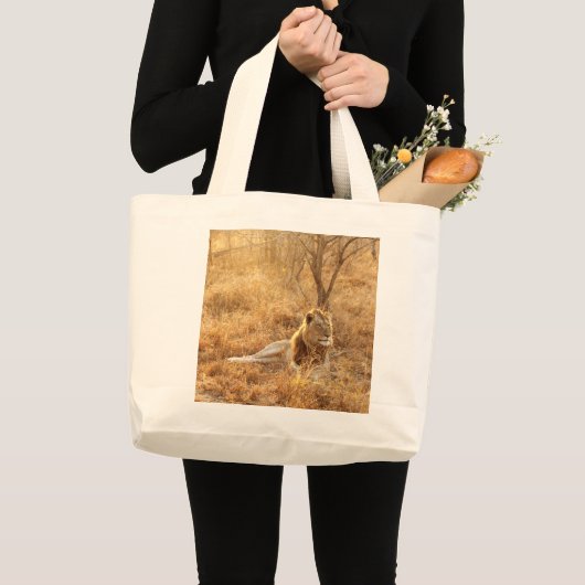 Lion Grote Tote Bag (Voorkant (product))