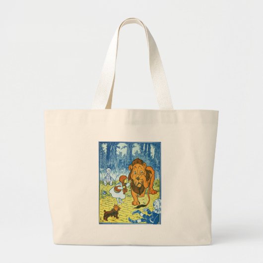 Lion Grote Tote Bag (Voorkant)