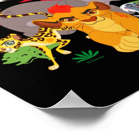 Lion Guard Let The Holidays Roar  Poster (Hoek)