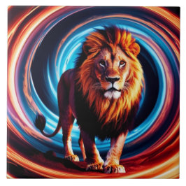 Lion Gyre decoratieve Tegel Tegeltje