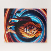 Lion Gyre-puzzel Legpuzzel (Horizontaal)