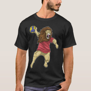 Lion Handball-speler Handball T-shirt