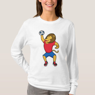 Lion Handball-speler Handball T-shirt