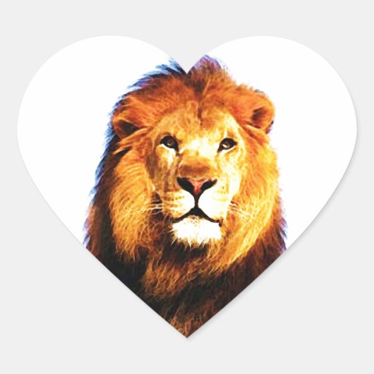 Lion Hart Sticker (Voorkant)