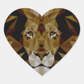Lion Hart Sticker (Voorkant)