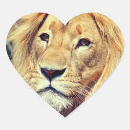 Lion Hart Sticker