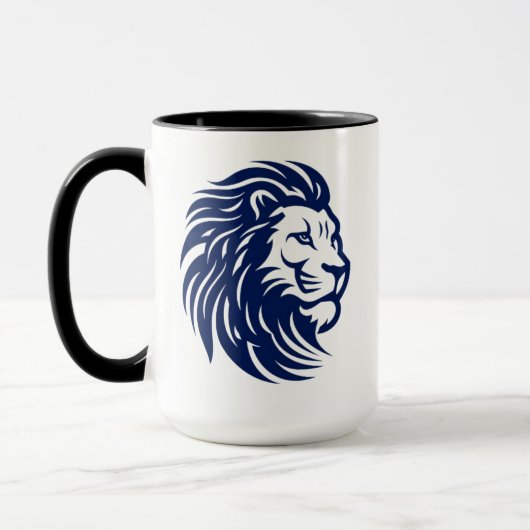 "Lion Head" bedrukte combo kleur Mok Cup (Links)