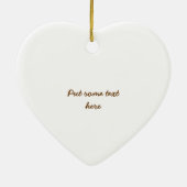 Lion head custom Courage custom ornament (Achterkant)