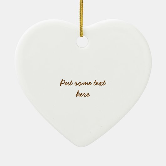 Lion head custom Courage custom ornament (Achterkant)