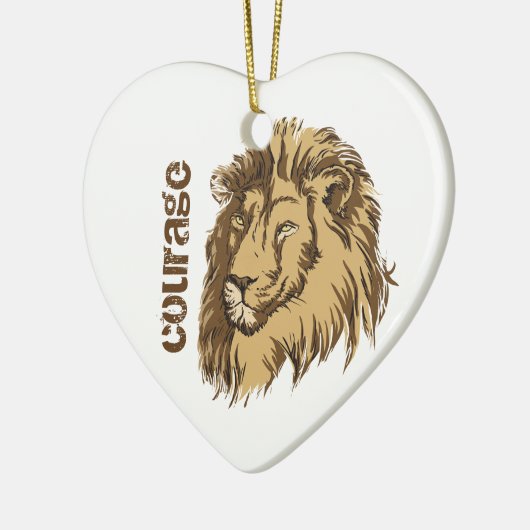 Lion head custom Courage custom ornament (Links)