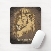 Lion Head custom mousepad Muismat (Met muis)