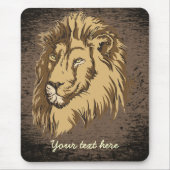 Lion Head custom mousepad Muismat (Voorkant)