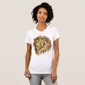 Lion Head custom T-shirt (Voorkant volledig)