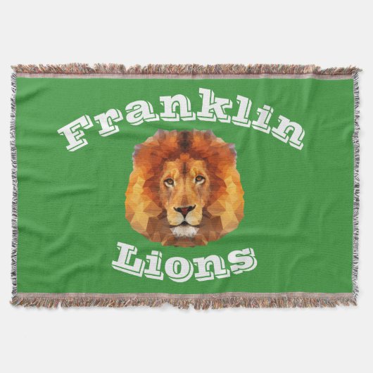 Lion Head Deken (Voorkant)