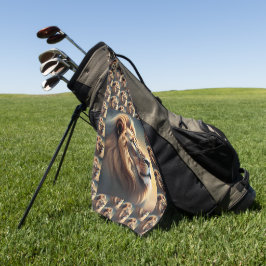 Lion Head Golfhanddoek