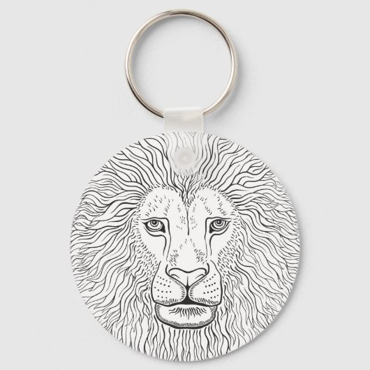 Lion Head Graphics Sleutelhanger (Voorkant)