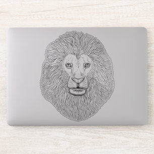 Lion Head Graphics Sticker