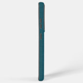 Lion Head Illustration on Metallic Blue Background Samsung Galaxy Hoesje (Rechterkant)