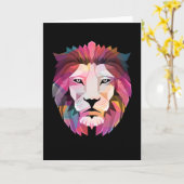 Lion Head Kaart (Gele Bloem)