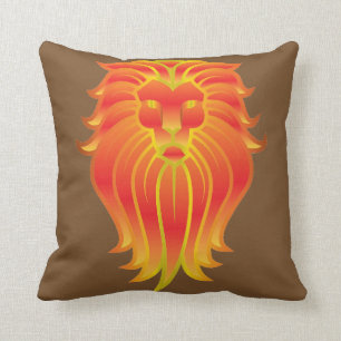 Lion Head Kussen