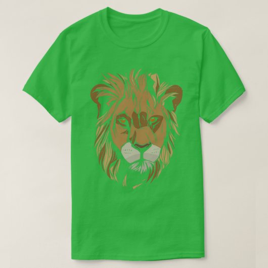 Lion Head Lion Africa T-shirt (Design voorkant)