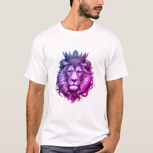 Lion Head met Crown Royal Luxe T-shirt (Voorkant)