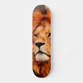Lion Head Persoonlijk Skateboard (Voorkant)