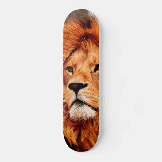 Lion Head Persoonlijk Skateboard (Voorkant)
