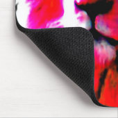 Lion Head Pink mousepad Muismat (Hoek)