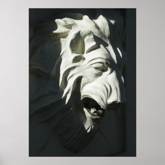 Lion Head Poster (Voorkant)