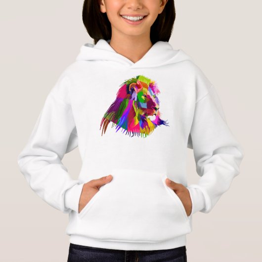 Lion Head Prismatic Pop Art Design-62502 (Voorkant)