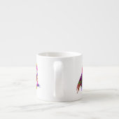 Lion Head Prismatic Pop Art Design-62502 Espresso Kop (Achterkant)