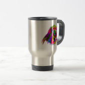 Lion Head Prismatic Pop Art Design-62502 Reisbeker (Voorkant rechts)