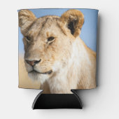 Lion head safari animal big foto blikjeskoeler (Voorkant)