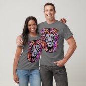 Lion Head Shirt - Mannen T-Shirts van Lion Face (Unisex)