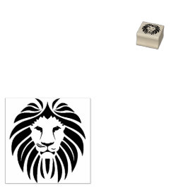 Lion Head Stamp for Safari Passport Boarding Pass Rubberstempel