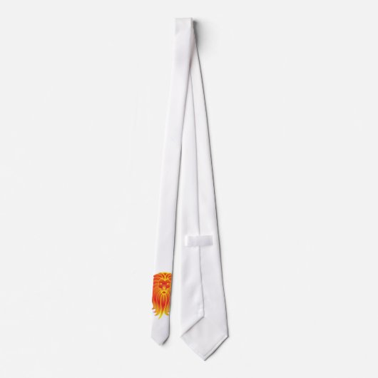 Lion Head Stropdas (Achterkant)