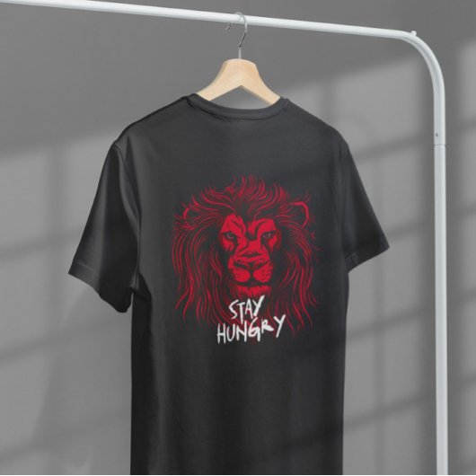 Lion Head Wild Animal T-shirt