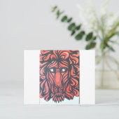 Lion Heart Briefkaart (Staand voorkant)