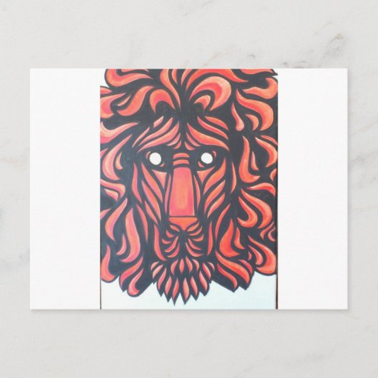 Lion Heart Briefkaart (Voorkant)