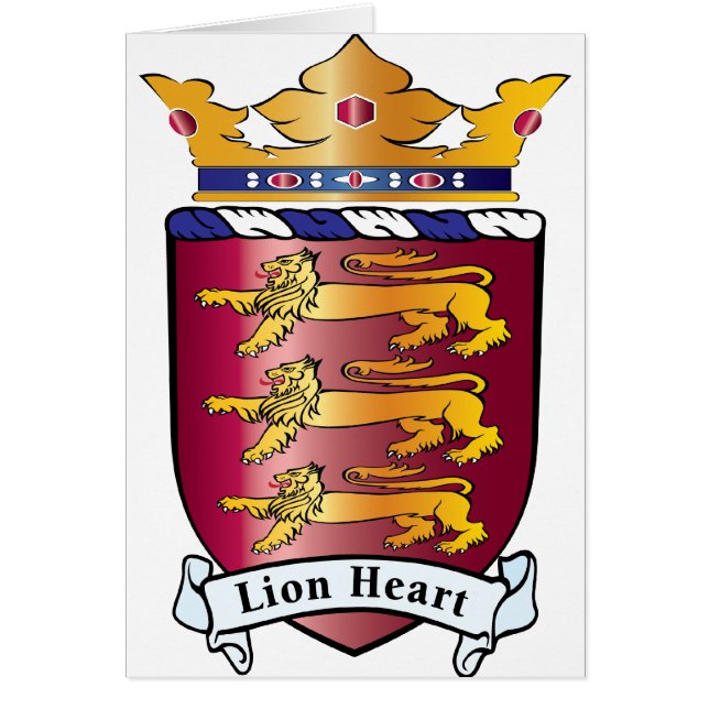 Lion Heart Crest (Voorkant)