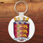 Lion Heart Crest Sleutelhanger (Voorkant)