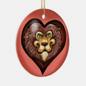 Lion Heart Ornament (Rechts)